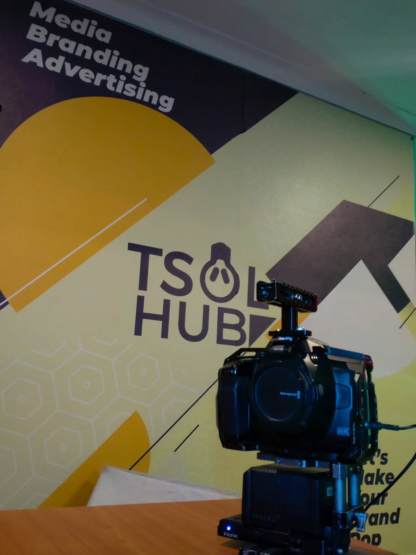 TsolHub at Outdoor Video Shoot