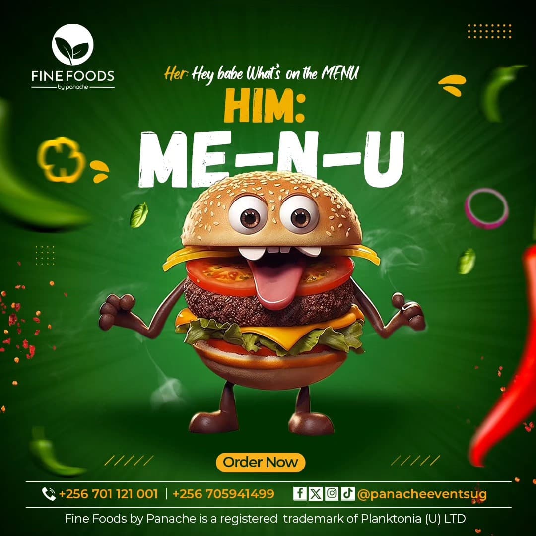 "ME-N-U" 3D Burger Campaign