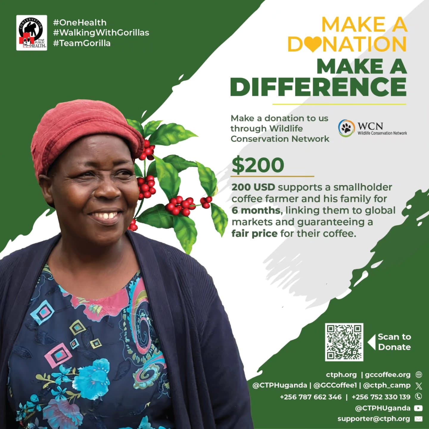 Smallholder Farmer Donation Poster